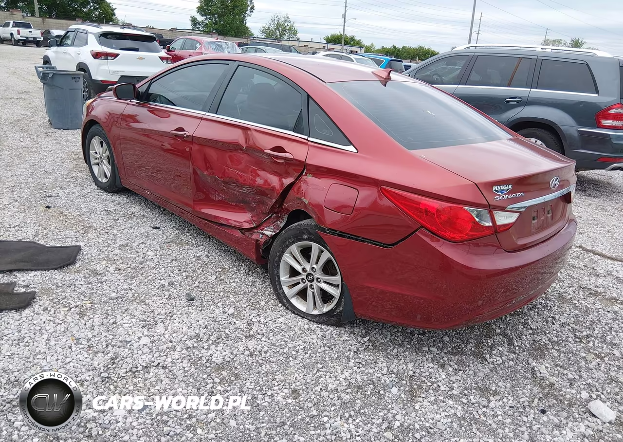 2012 Hyundai Sonata Gls VIN:5NPEB4AC5CH414785 - 3