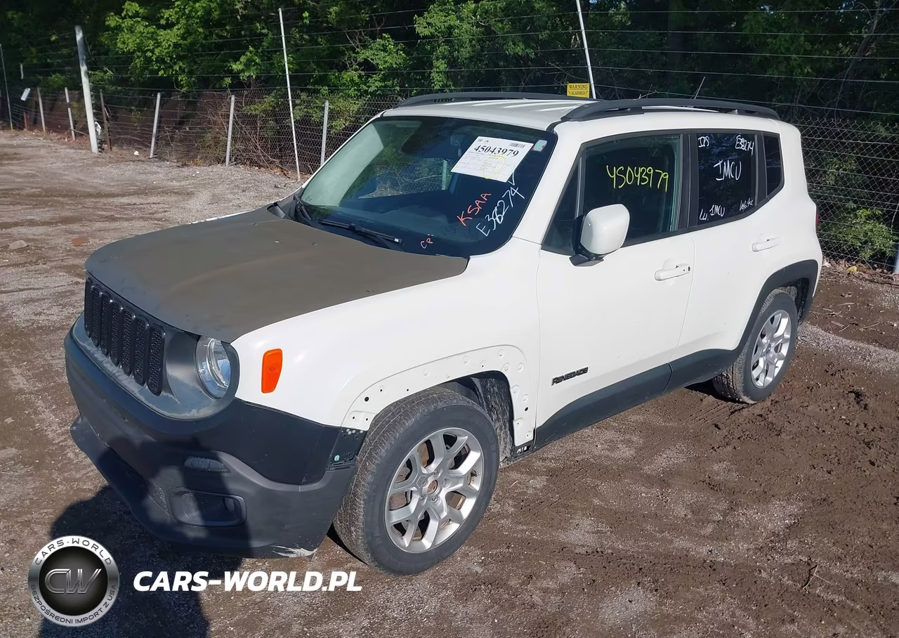2016 Jeep Renegade Latitude VIN:ZACCJABT6GPE38274 - 2