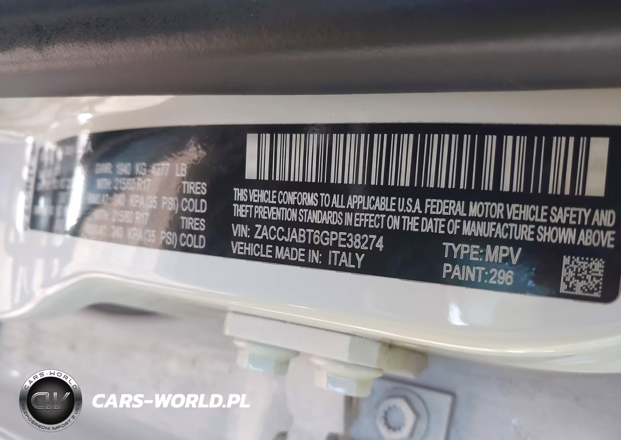 2016 Jeep Renegade Latitude VIN:ZACCJABT6GPE38274 - 9