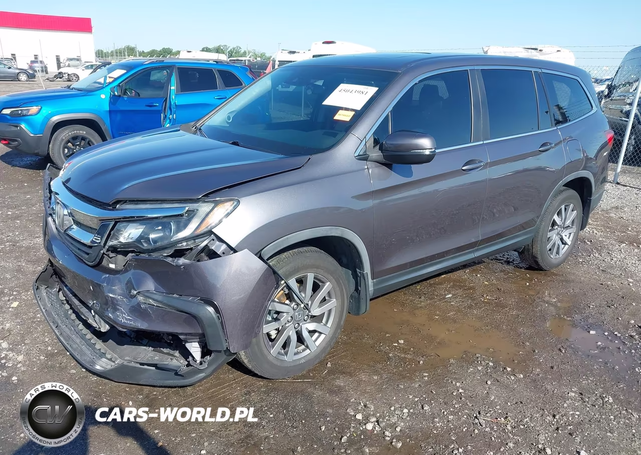 2020 Honda Pilot Awd Ex-L VIN:5FNYF6H53LB052250 - 2