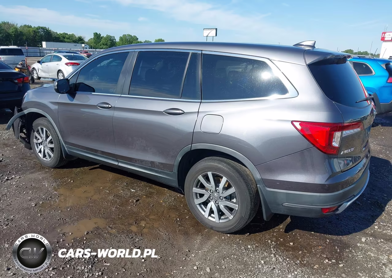 2020 Honda Pilot Awd Ex-L VIN:5FNYF6H53LB052250 - 3