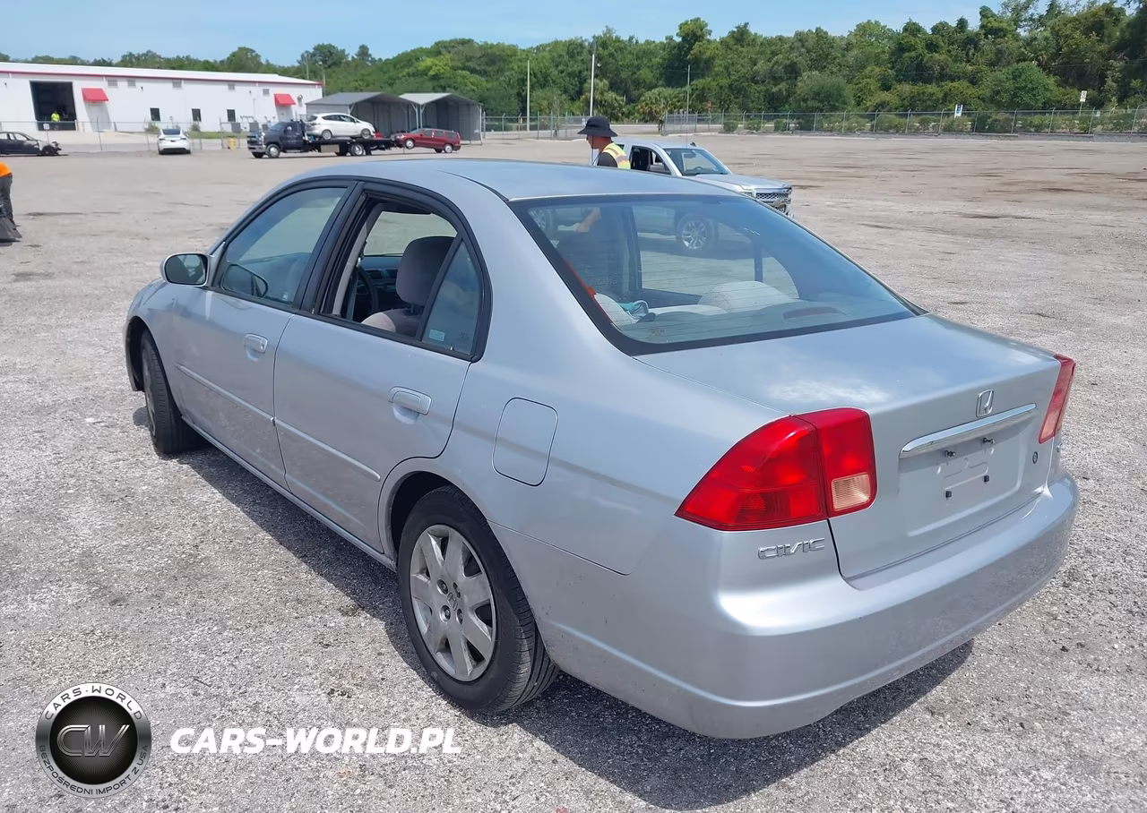 2002 Honda Civic Ex VIN:2HGES26732H613035 - 3