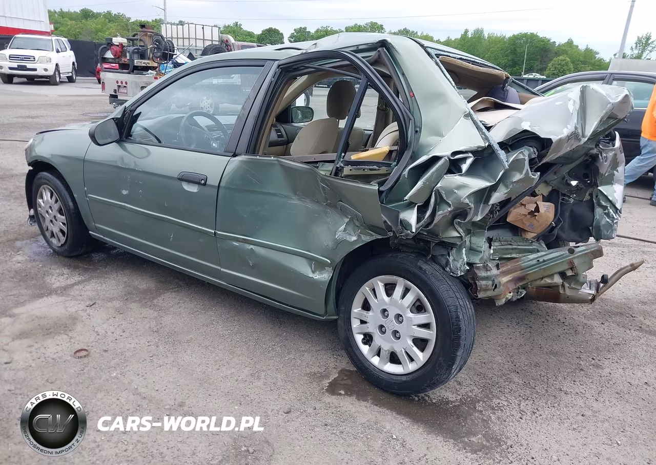 2004 Honda Civic Lx VIN:2HGES16584H503724 - 3