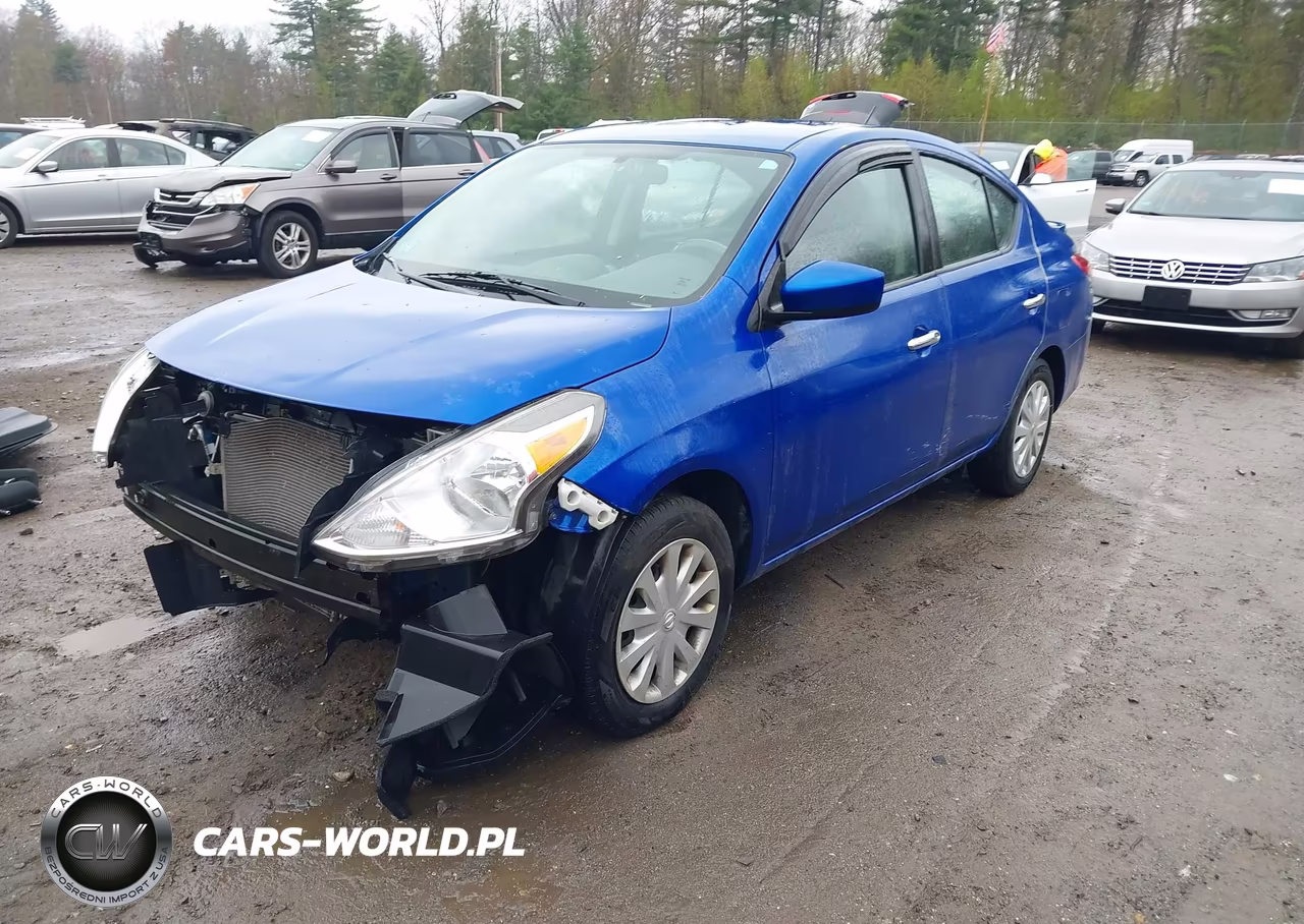 2017 Nissan Versa 1.6 Sv VIN:3N1CN7AP5HL848993 - 2