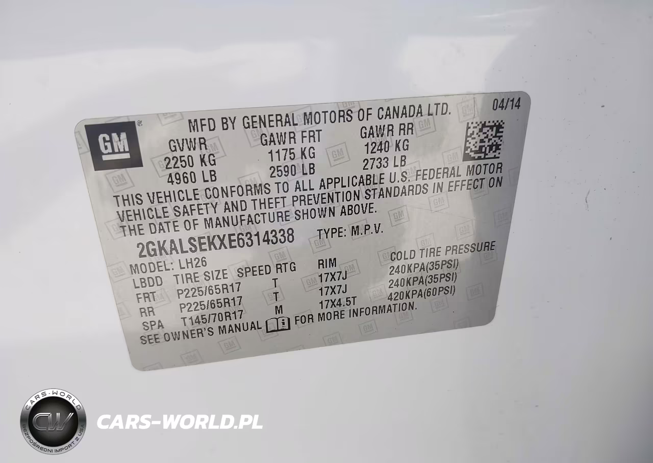 2014 GMC Terrain Slt-1 VIN:2GKALSEKXE6314338 - 9
