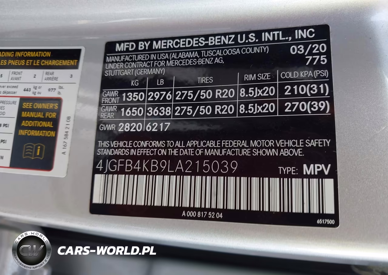 2020 Mercedes-Benz Gle 350 4Matic VIN:4JGFB4KB9LA215039 - 9