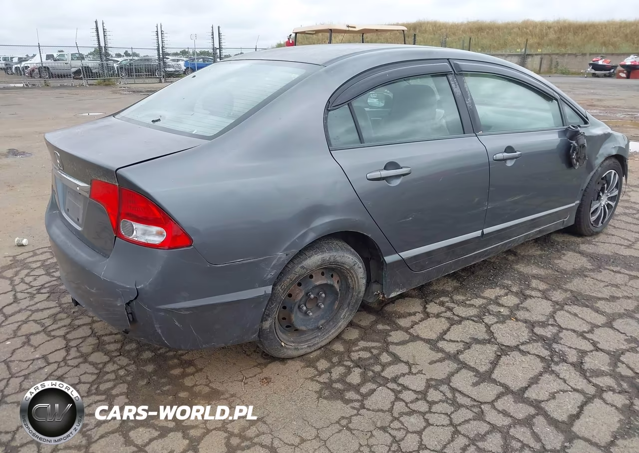 2009 Honda Civic Lx VIN:2HGFA16569H307571 - 4
