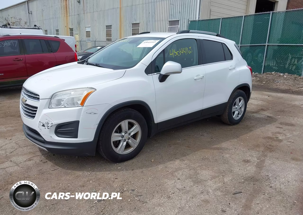 2016 Chevrolet Trax Lt VIN:KL7CJLSBXGB666045 - 2