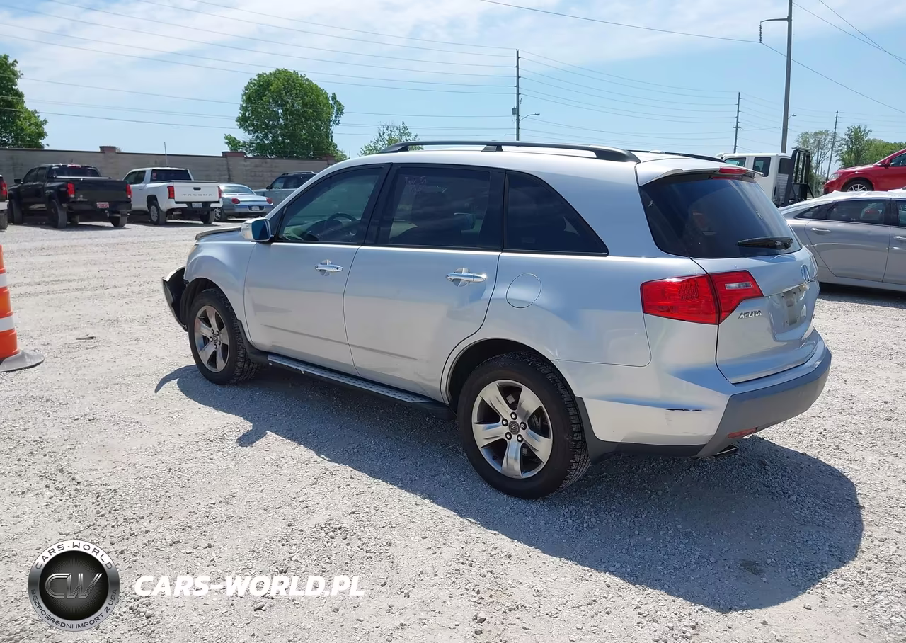 2007 Acura Mdx Sport Package VIN:2HNYD28597H515954 - 3