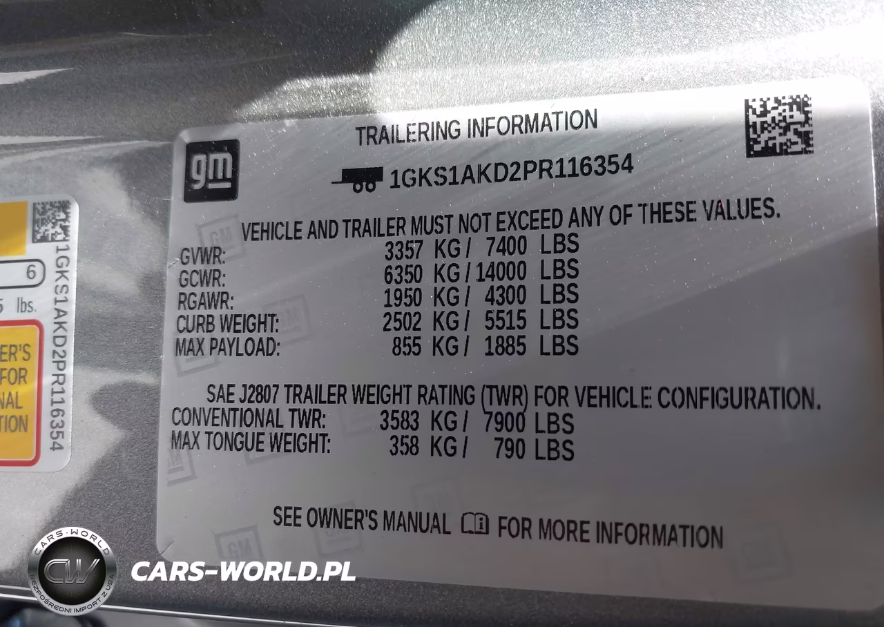 2023 GMC Yukon 2Wd Sle VIN:1GKS1AKD2PR116354 - 9