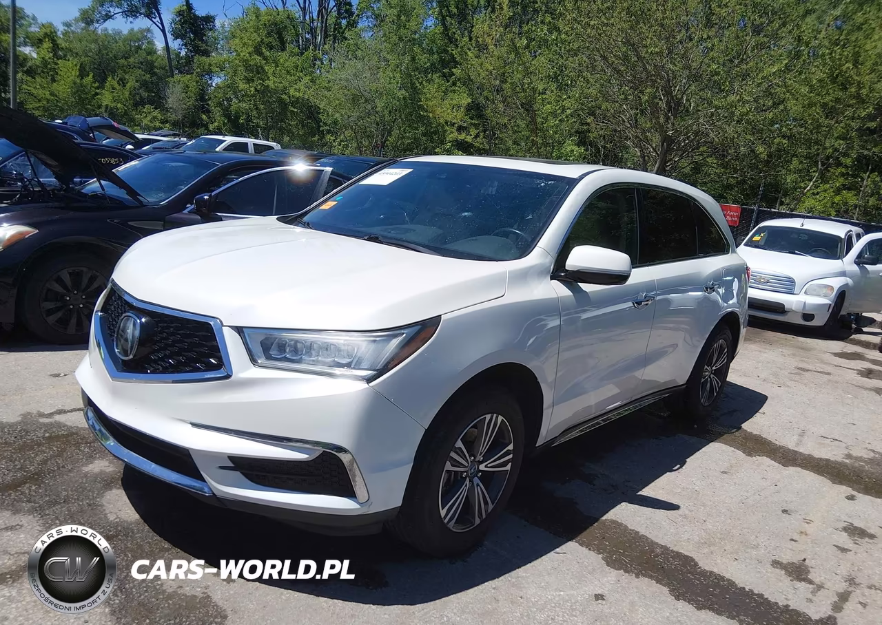 2017 Acura Mdx VIN:5FRYD3H38HB002470 - 2