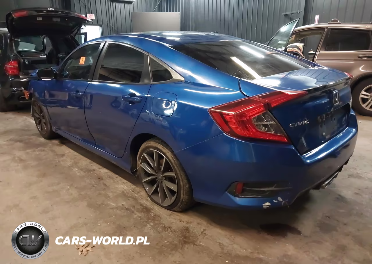 2019 Honda Civic Sport VIN:2HGFC2F87KH594340 - 3