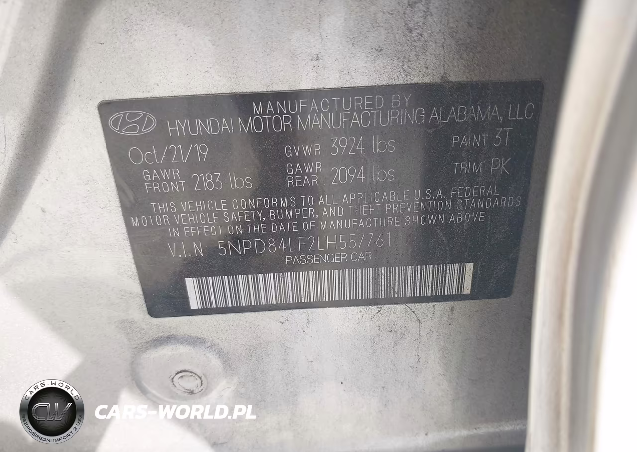 2020 Hyundai Elantra Value Edition VIN:5NPD84LF2LH557761 - 9