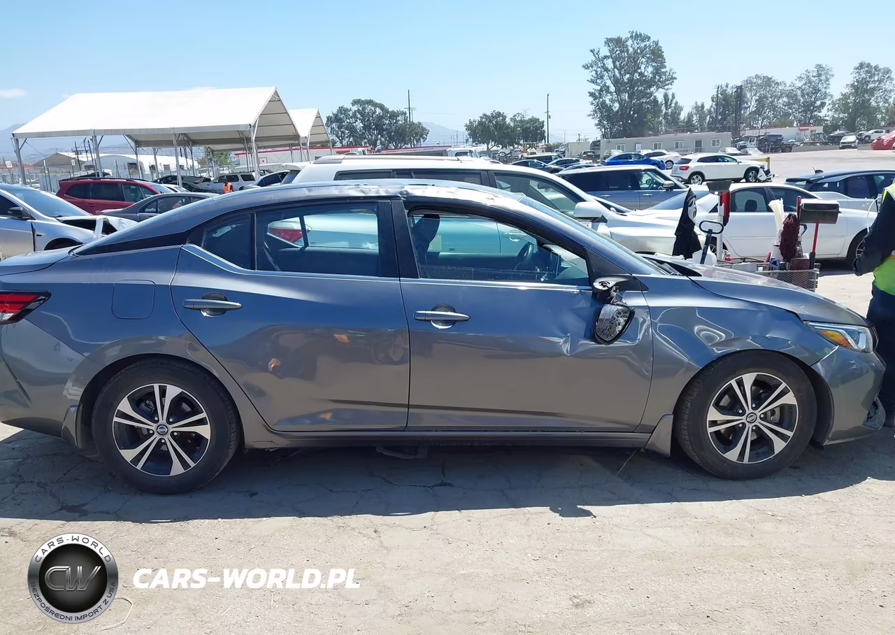 2021 Nissan Sentra Sv Xtronic Cvt VIN:3N1AB8CV7MY223073 - 13