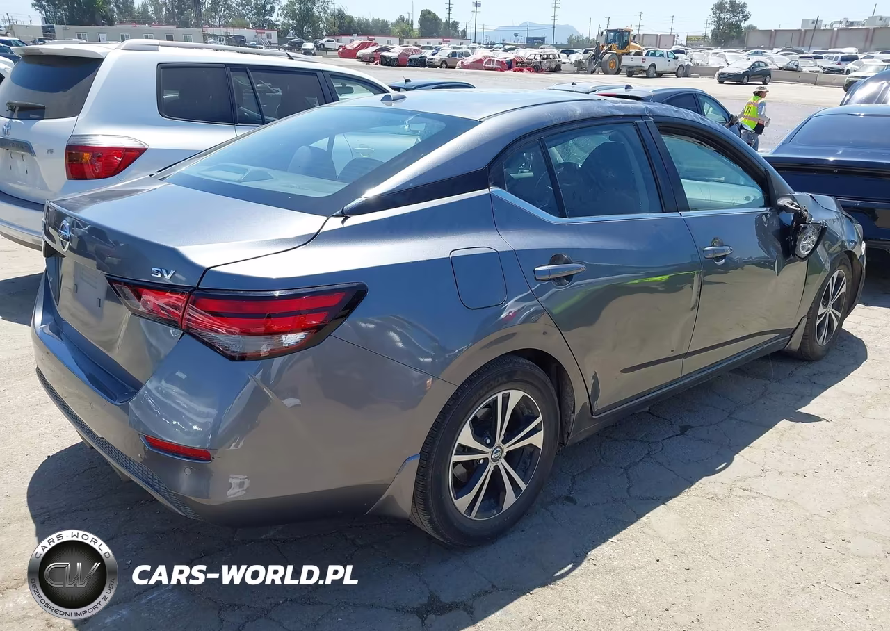 2021 Nissan Sentra Sv Xtronic Cvt VIN:3N1AB8CV7MY223073 - 4