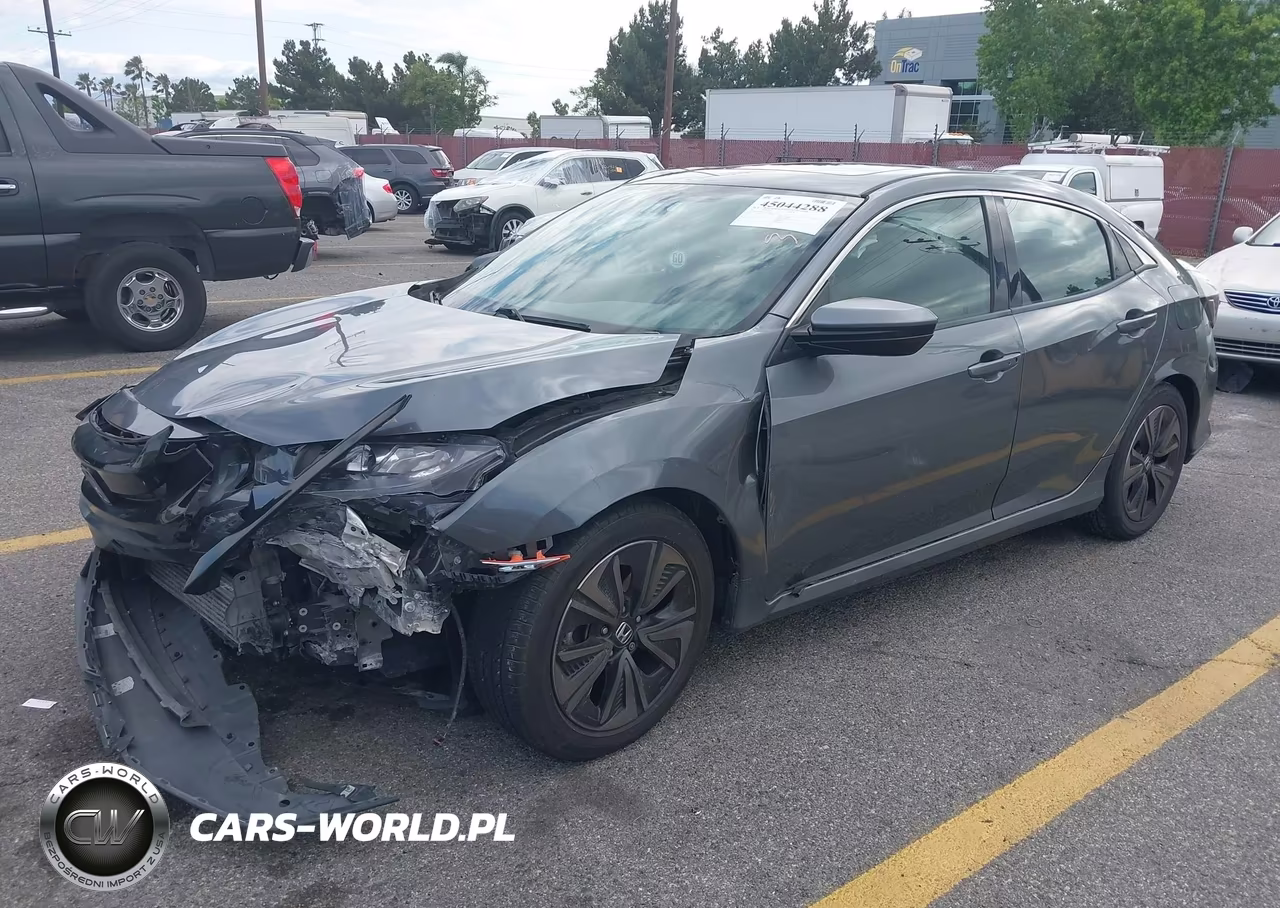 2017 Honda Civic Ex VIN:SHHFK7H50HU420348 - 2