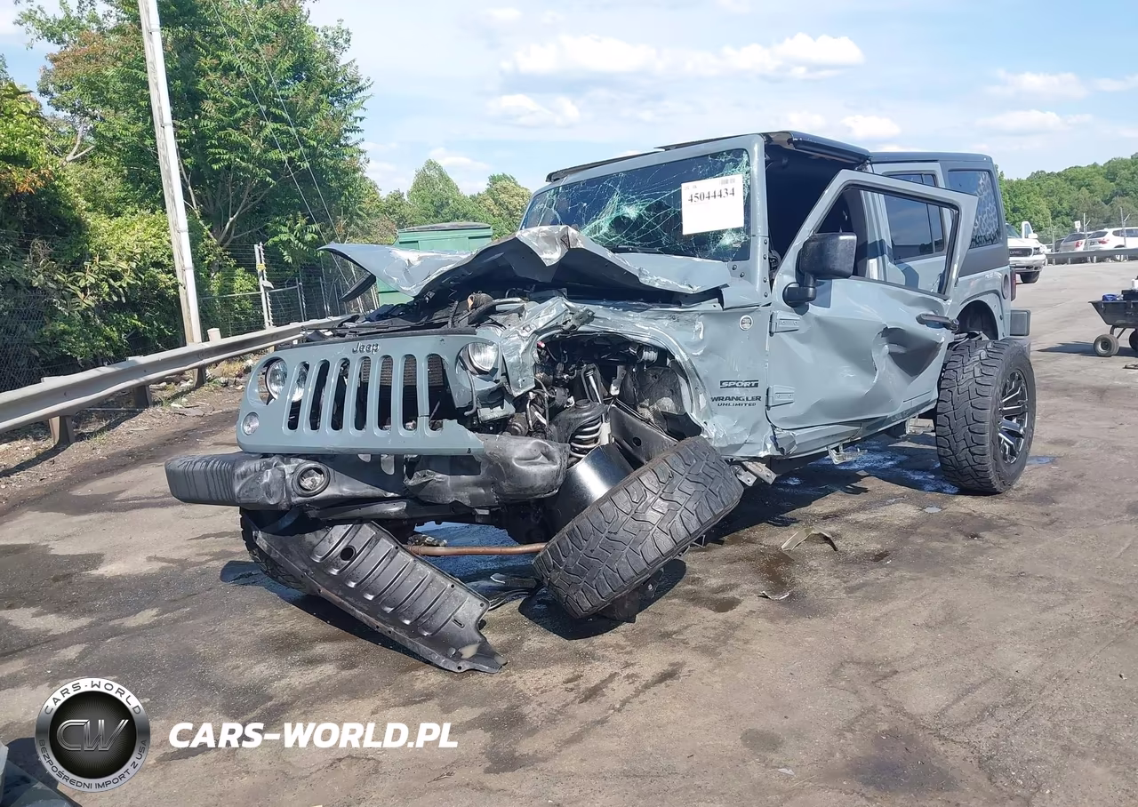2015 Jeep Wrangler Unlimited Sport VIN:1C4BJWDG4FL550096 - 2