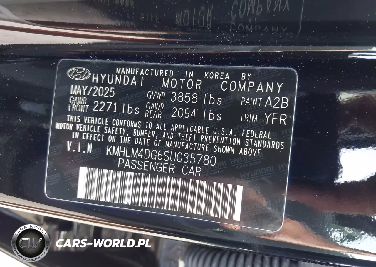 2025 Hyundai Elantra Sel Sport VIN:KMHLM4DG6SU035780 - 9