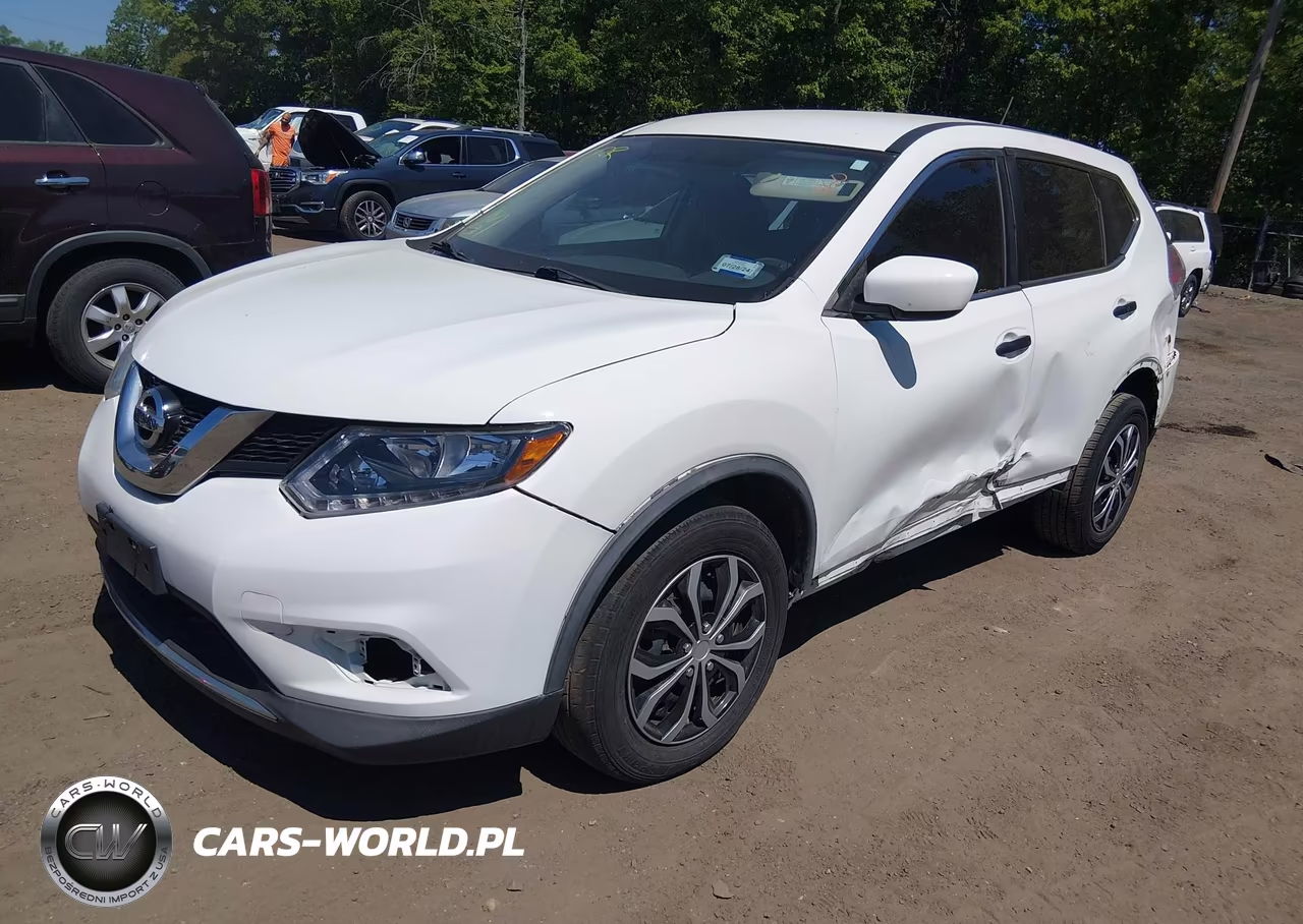 2016 Nissan Rogue S-Sl-Sv VIN:KNMAT2MV7GP697682 - 2