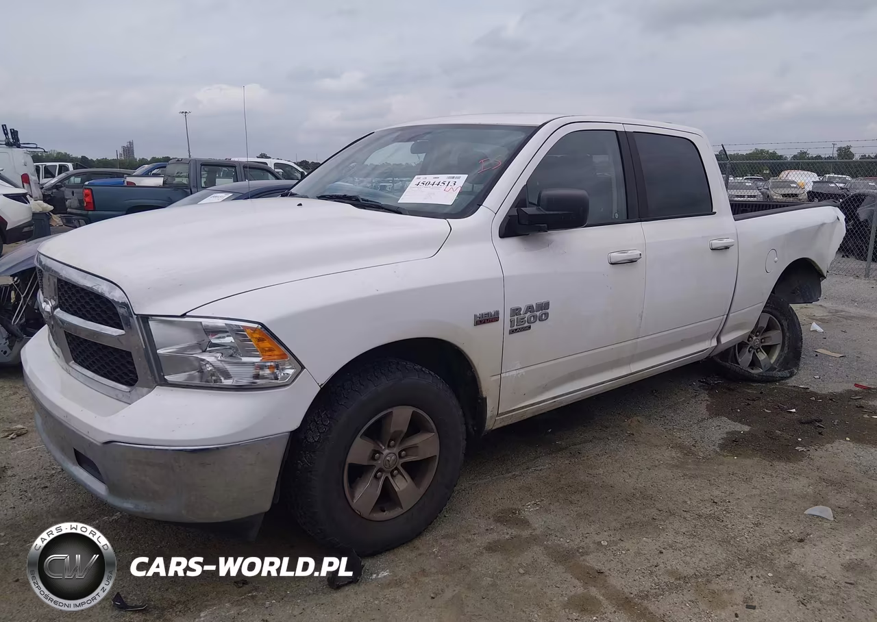 2019 Ram 1500 Classic Slt 4X2 6'4 Box VIN:1C6RR6TT4KS701595 - 2