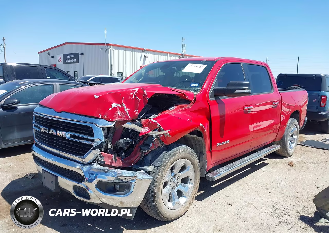 2019 Ram 1500 VIN:1C6RREFT4KN547989 - 2