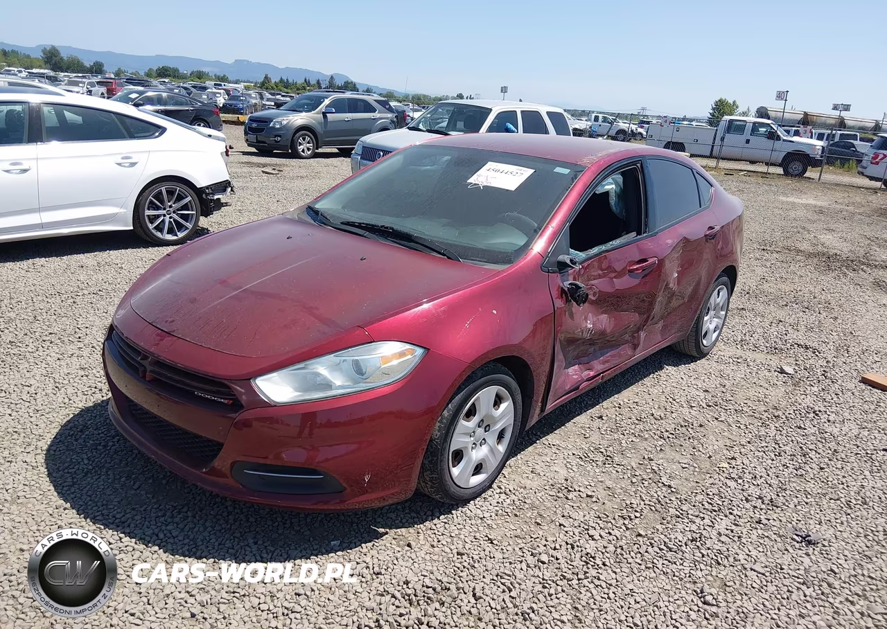 2015 Dodge Dart Se VIN:1C3CDFAA8FD310639 - 2