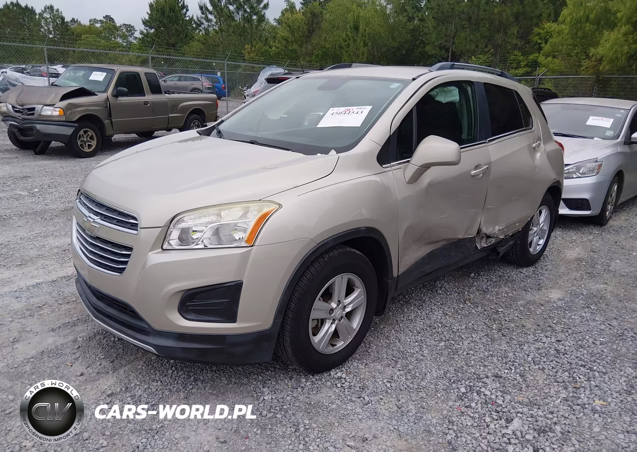 2016 Chevrolet Trax Lt VIN:3GNCJLSB5GL255094 - 2