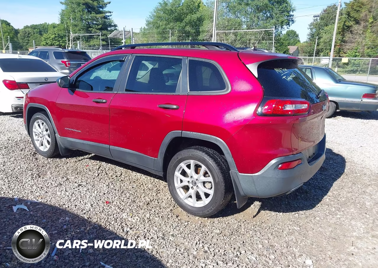 2017 Jeep Cherokee Sport Fwd VIN:1C4PJLAB2HW559135 - 3