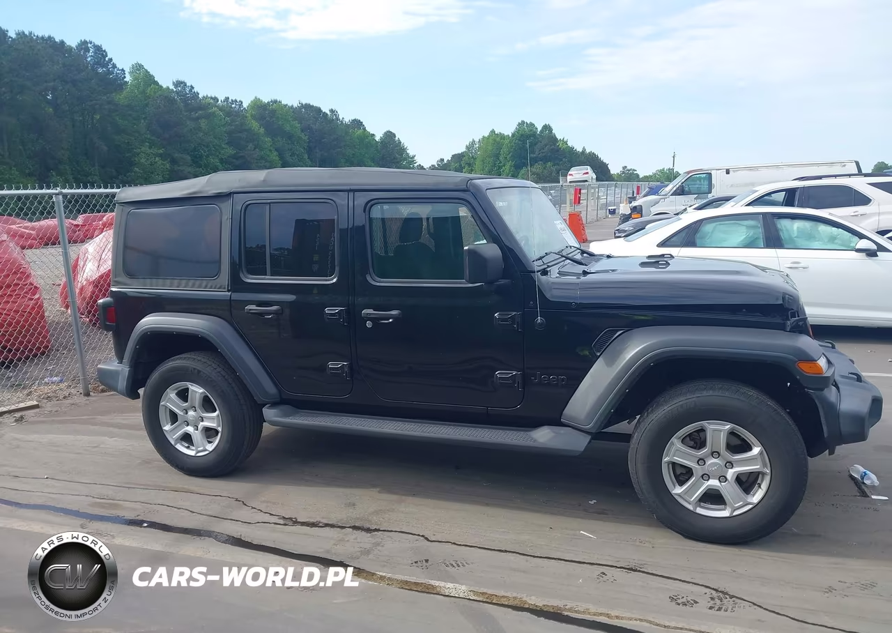 2022 Jeep Wrangler Unlimited Sport S 4X4 VIN:1C4HJXDG4NW155428 - 13