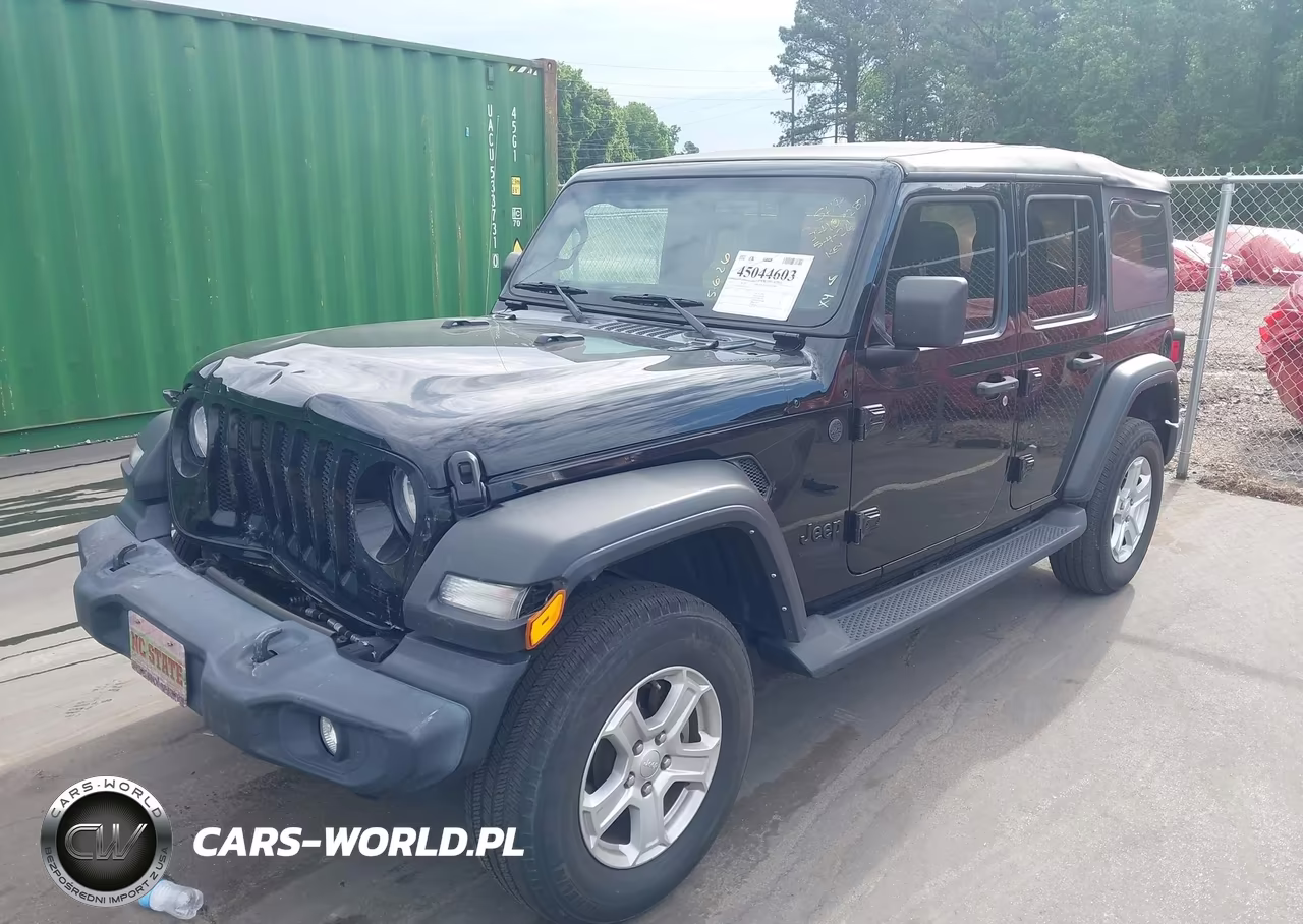 2022 Jeep Wrangler Unlimited Sport S 4X4 VIN:1C4HJXDG4NW155428 - 2
