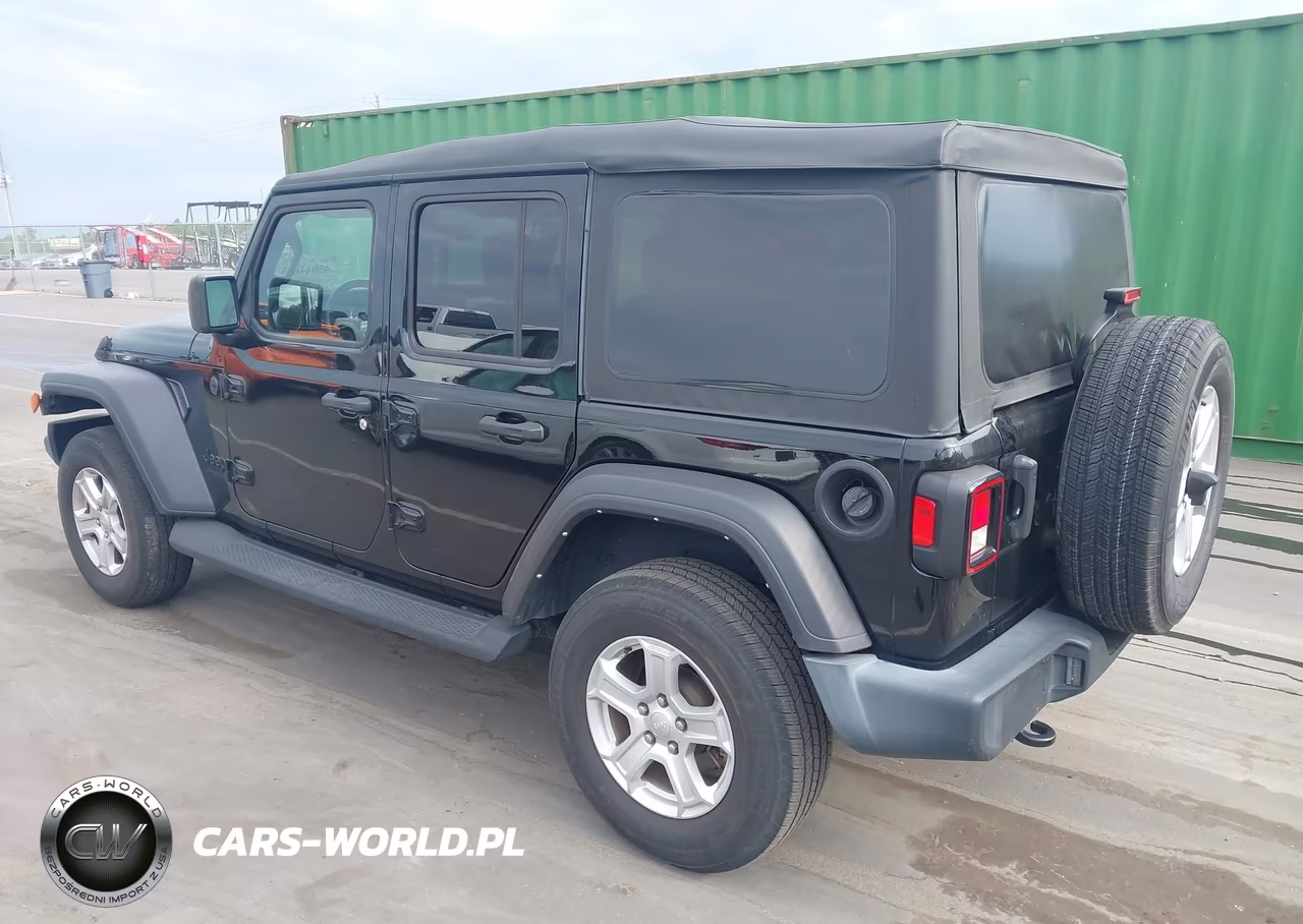 2022 Jeep Wrangler Unlimited Sport S 4X4 VIN:1C4HJXDG4NW155428 - 3