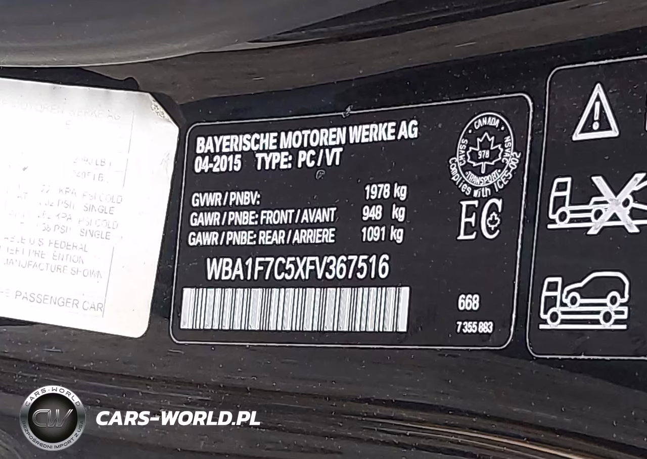 2015 BMW 228I xDrive VIN:WBA1F7C5XFV367516 - 9