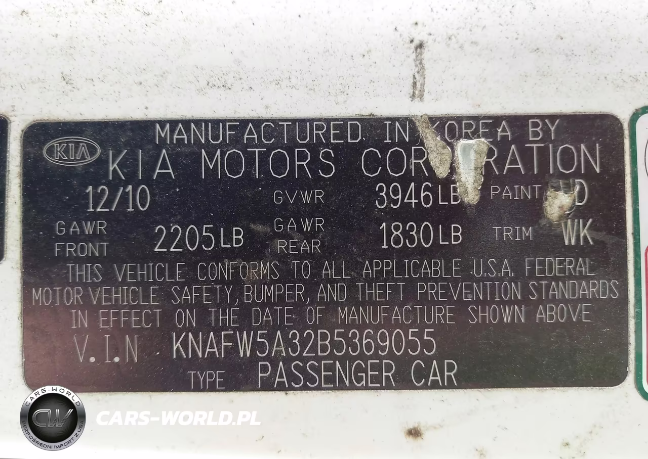 2011 Kia Forte Sx VIN:KNAFW5A32B5369055 - 9