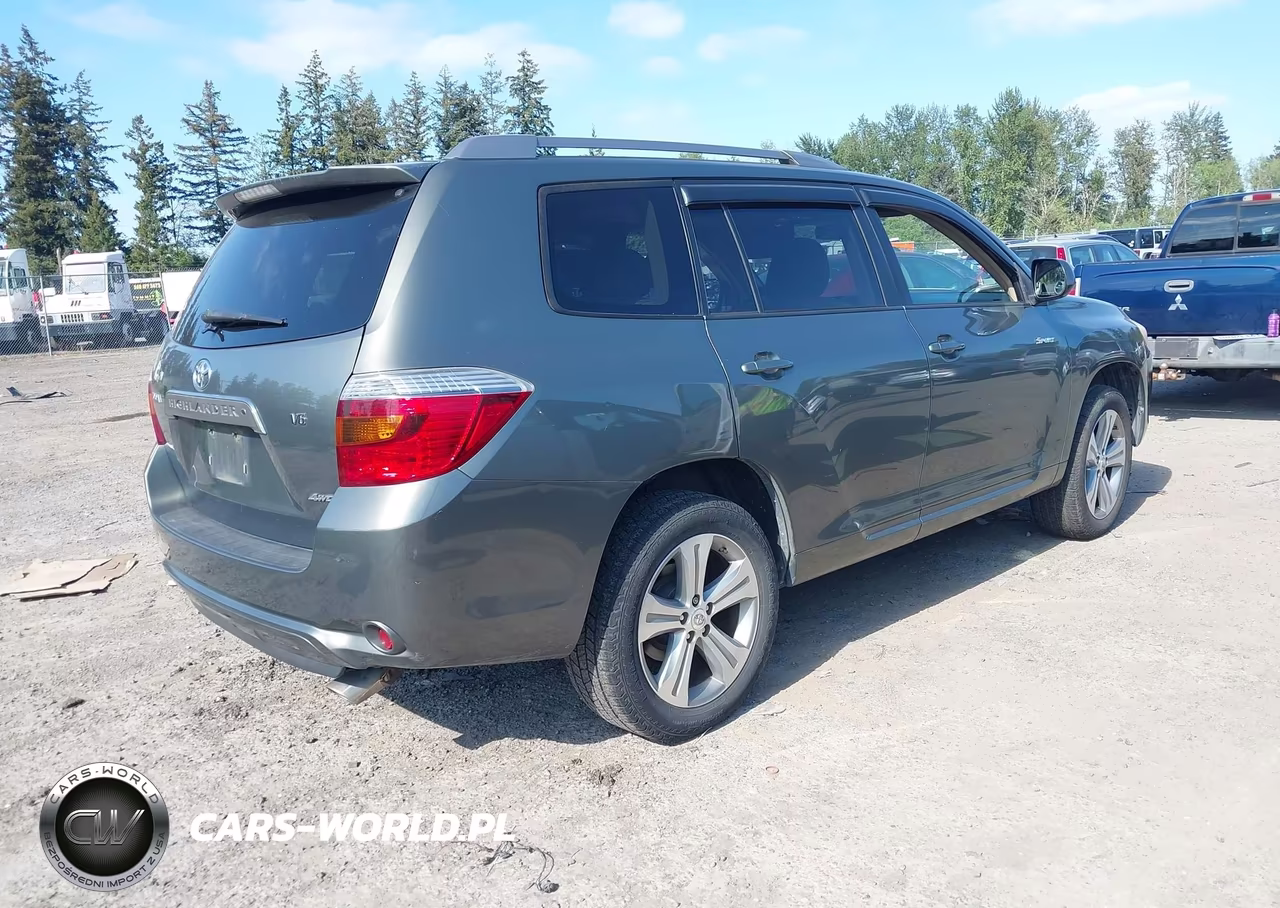 2008 Toyota Highlander Sport VIN:JTEES43A282053967 - 4