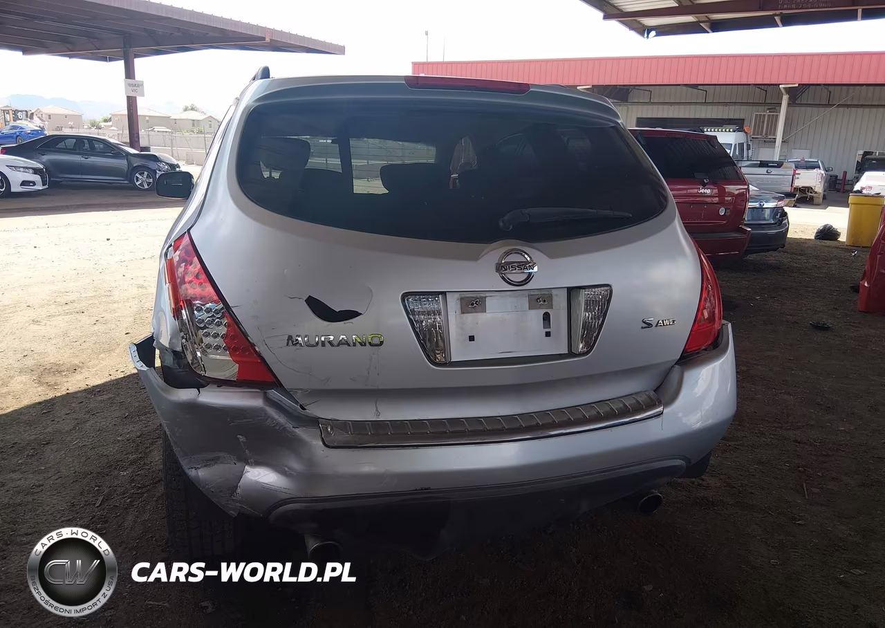 2007 Nissan Murano S VIN:JN8AZ08WX7W632938 - 6