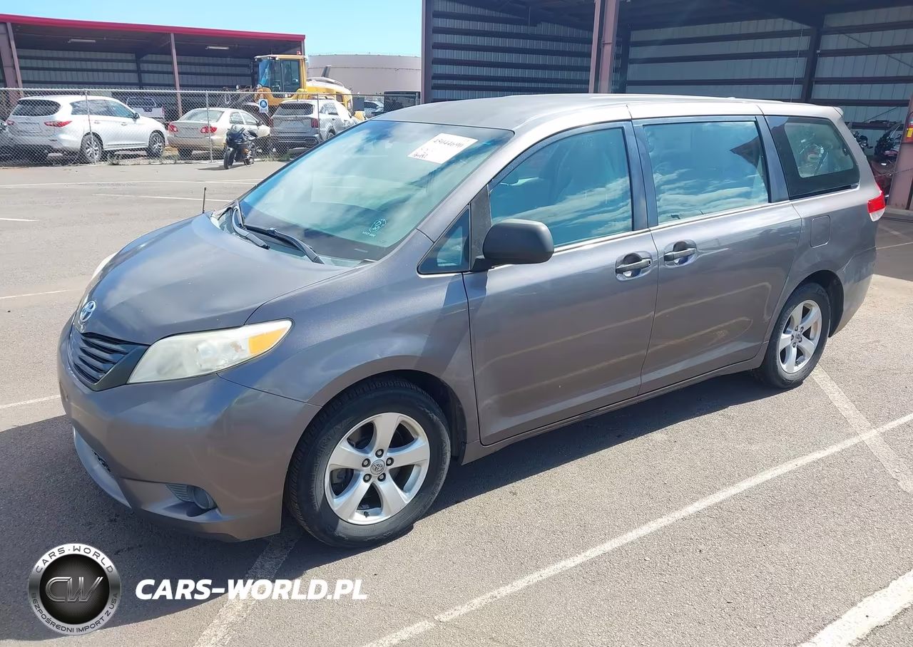 2012 Toyota Sienna Base V6 7 Passenger VIN:5TDZK3DC8CS180854 - 2