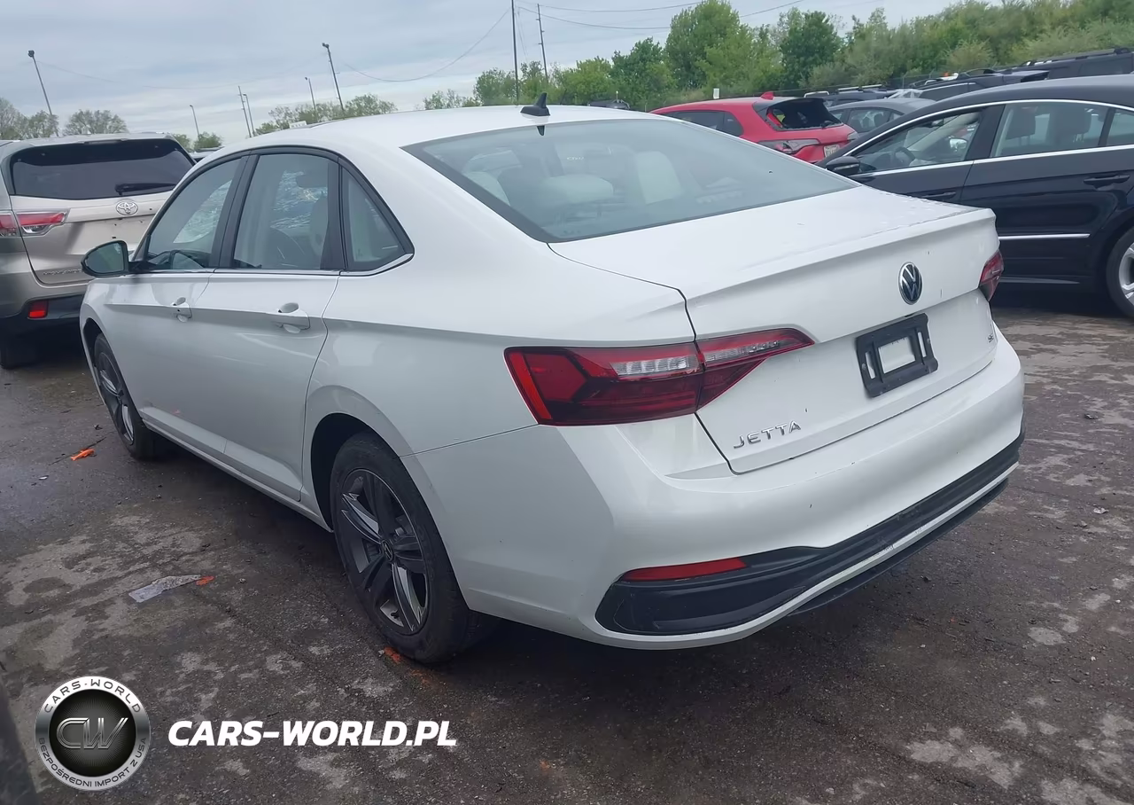 2023 Volkswagen Jetta 1.5T Se VIN:3VW7M7BU3PM047314 - 3