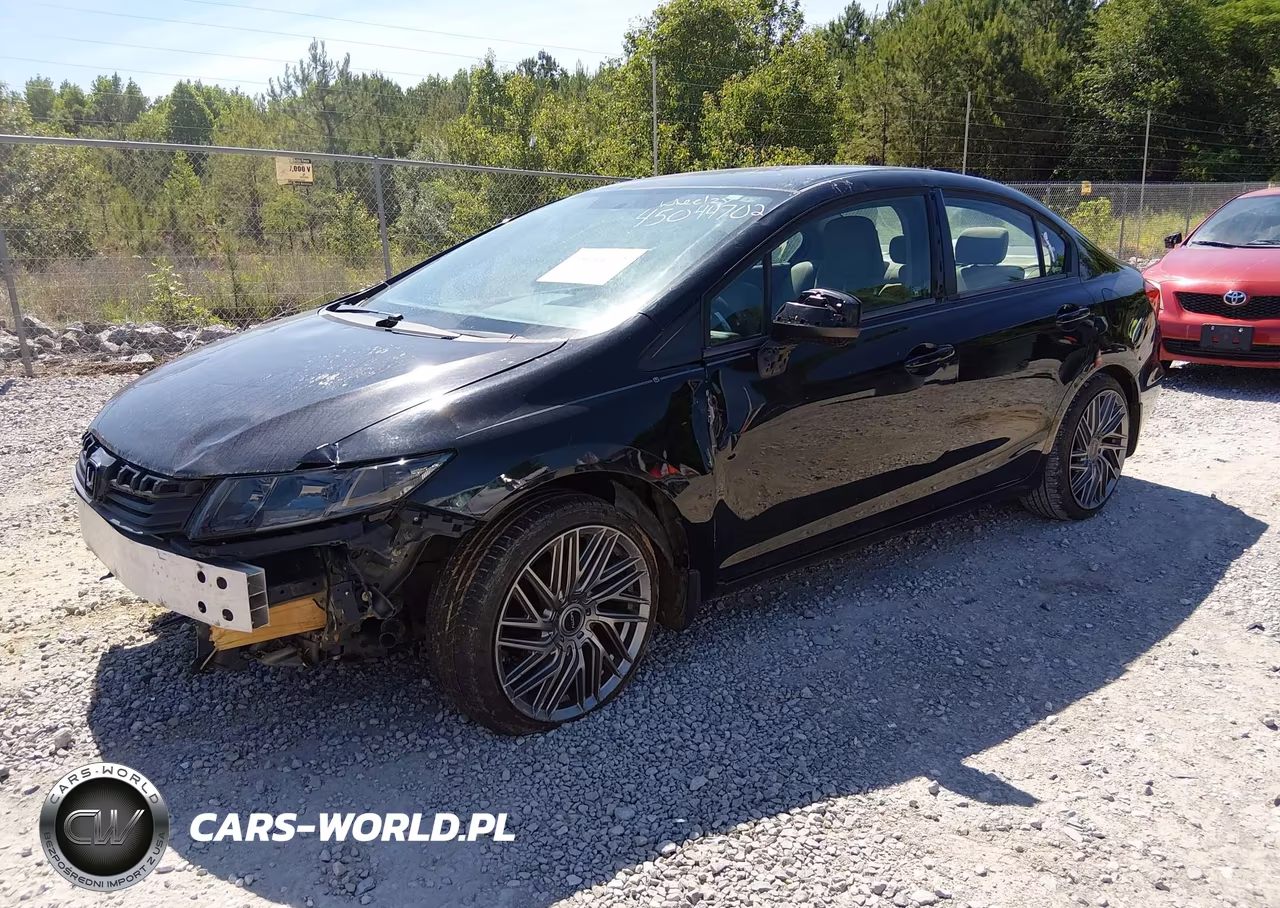 2012 Honda Civic Lx VIN:19XFB2F58CE027896 - 2