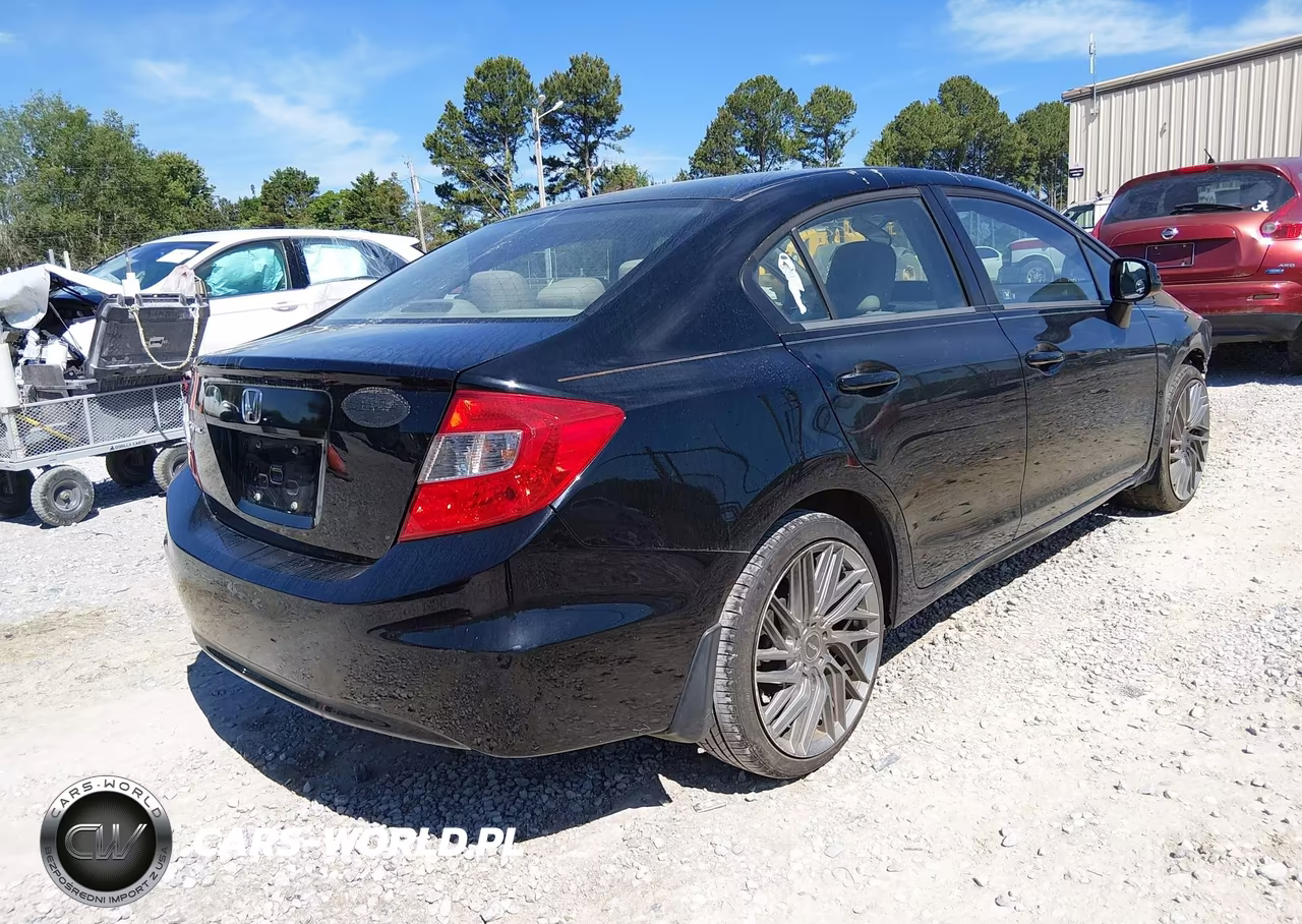 2012 Honda Civic Lx VIN:19XFB2F58CE027896 - 4