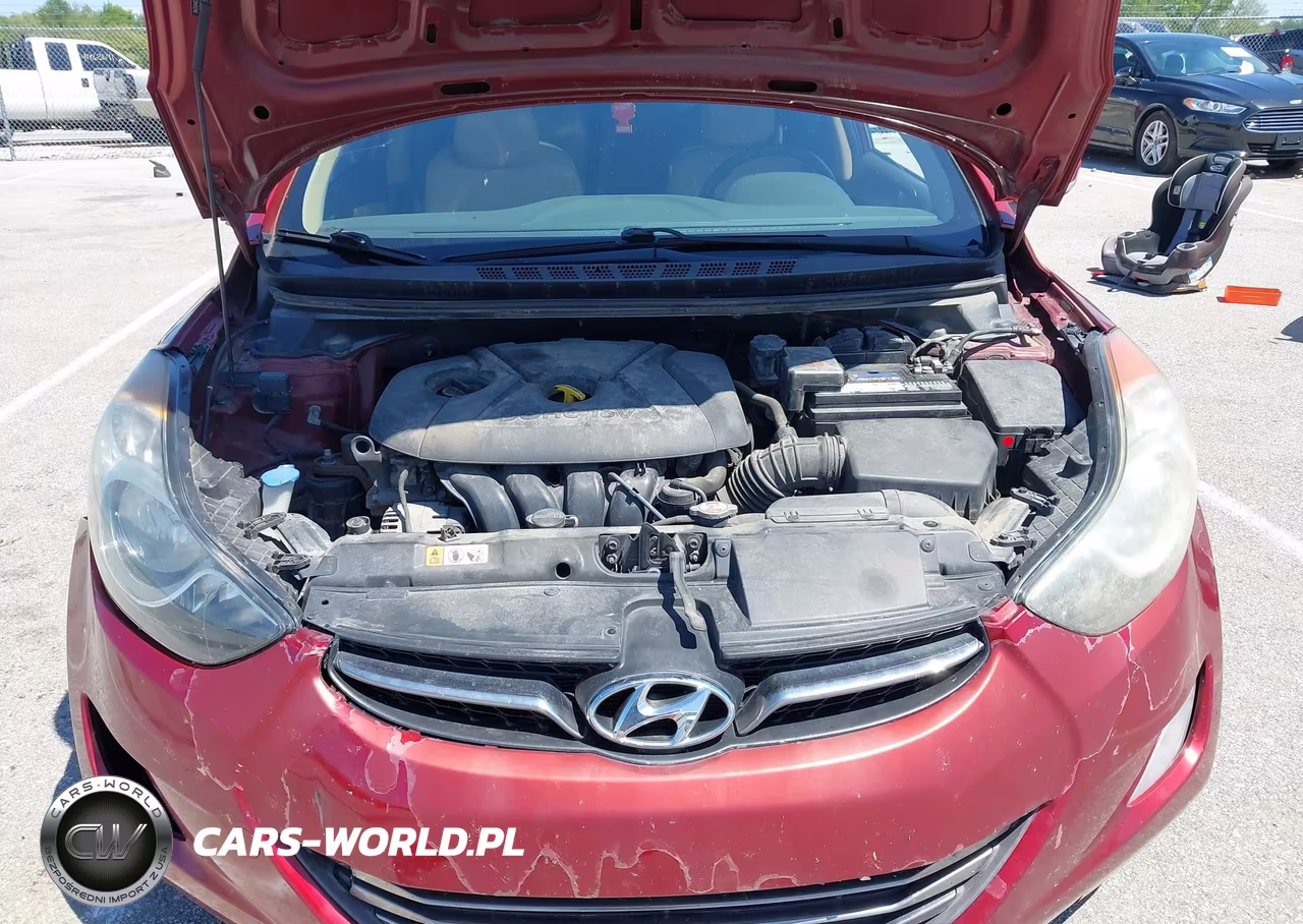 2013 Hyundai Elantra Limited VIN:5NPDH4AE2DH452746 - 10