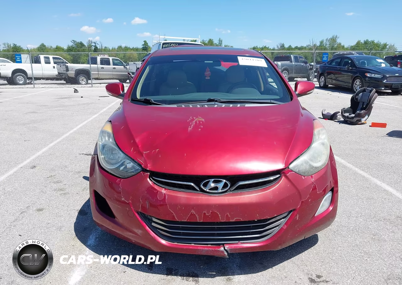 2013 Hyundai Elantra Limited VIN:5NPDH4AE2DH452746 - 12