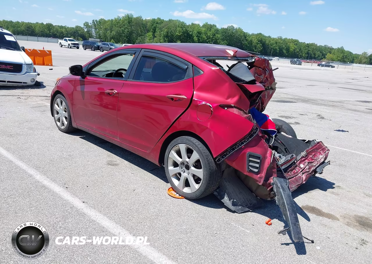 2013 Hyundai Elantra Limited VIN:5NPDH4AE2DH452746 - 3