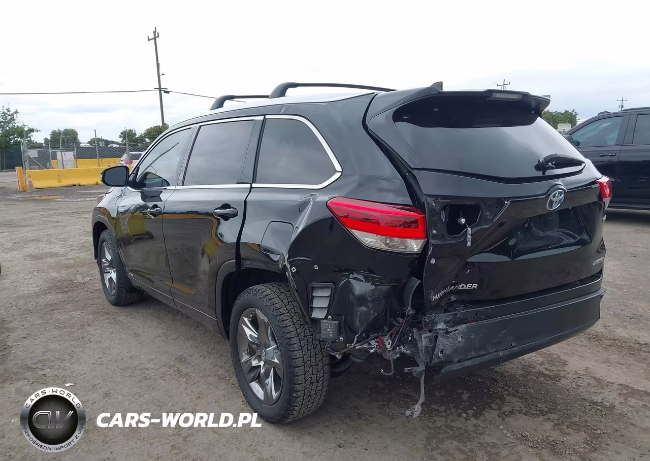 2018 Toyota Highlander Hybrid Limited Platinum VIN:5TDDGRFH9JS043054 - 3