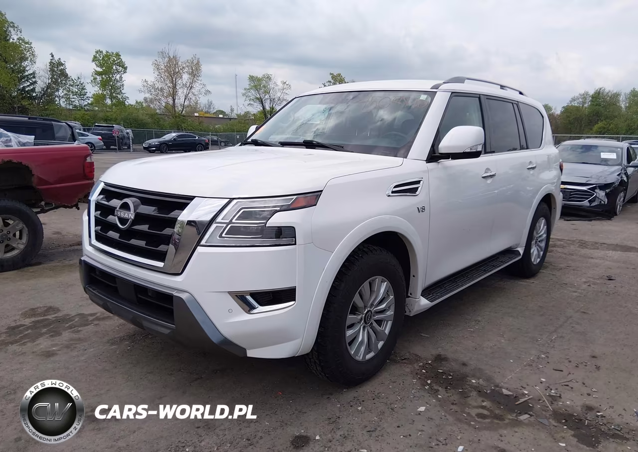 2022 Nissan Armada Sv 4Wd VIN:JN8AY2AD5N9678230 - 2