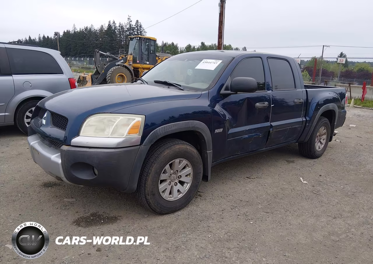 2006 Mitsubishi Raider Duro Cross V6 VIN:1Z7HT38K56S596788 - 2
