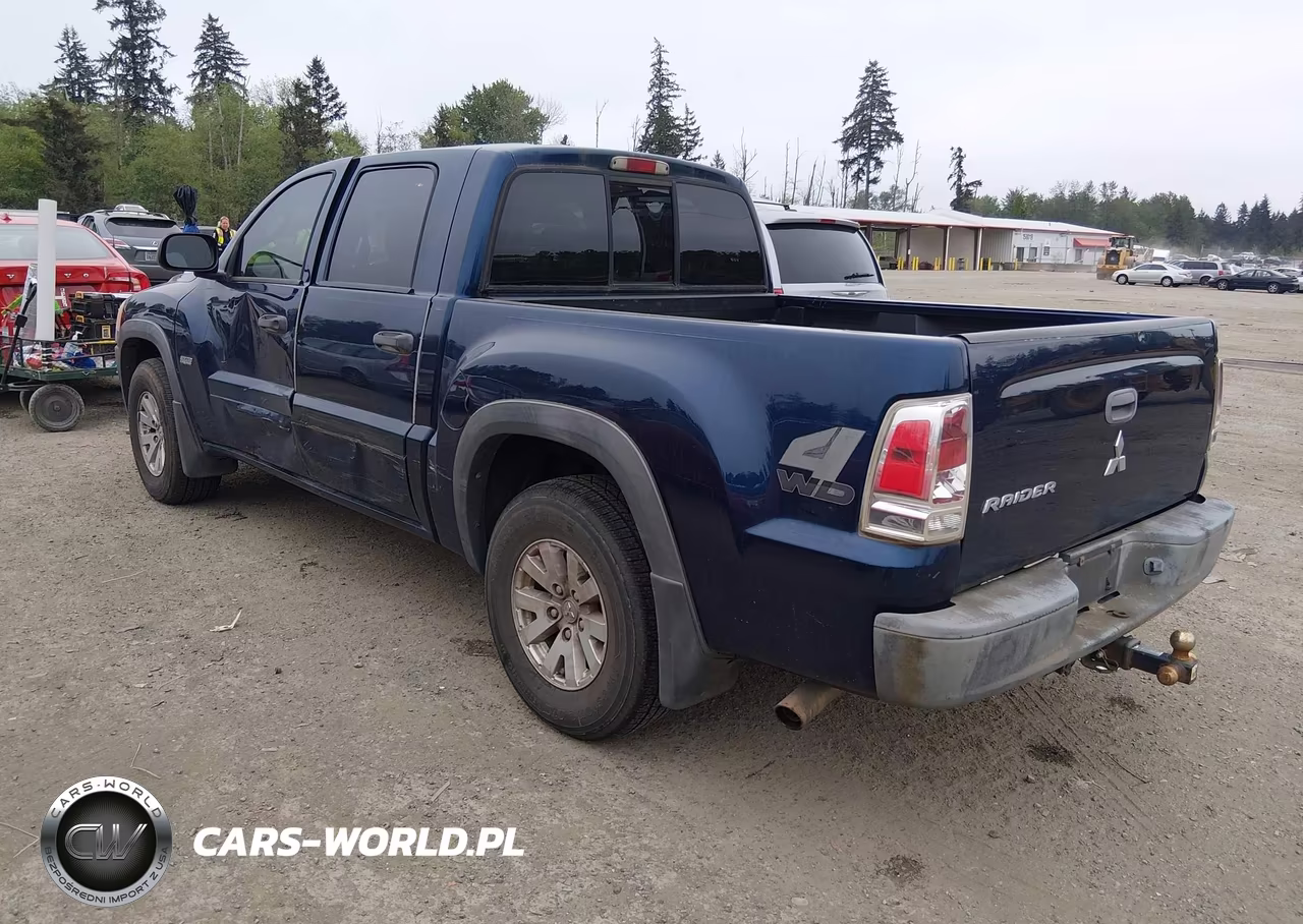 2006 Mitsubishi Raider Duro Cross V6 VIN:1Z7HT38K56S596788 - 3