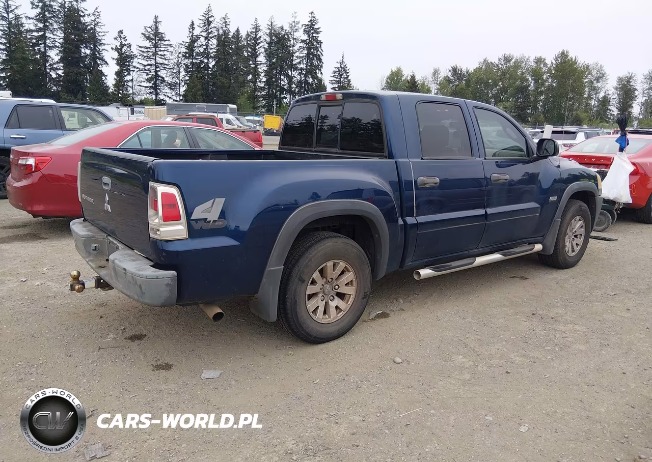 2006 Mitsubishi Raider Duro Cross V6 VIN:1Z7HT38K56S596788 - 4
