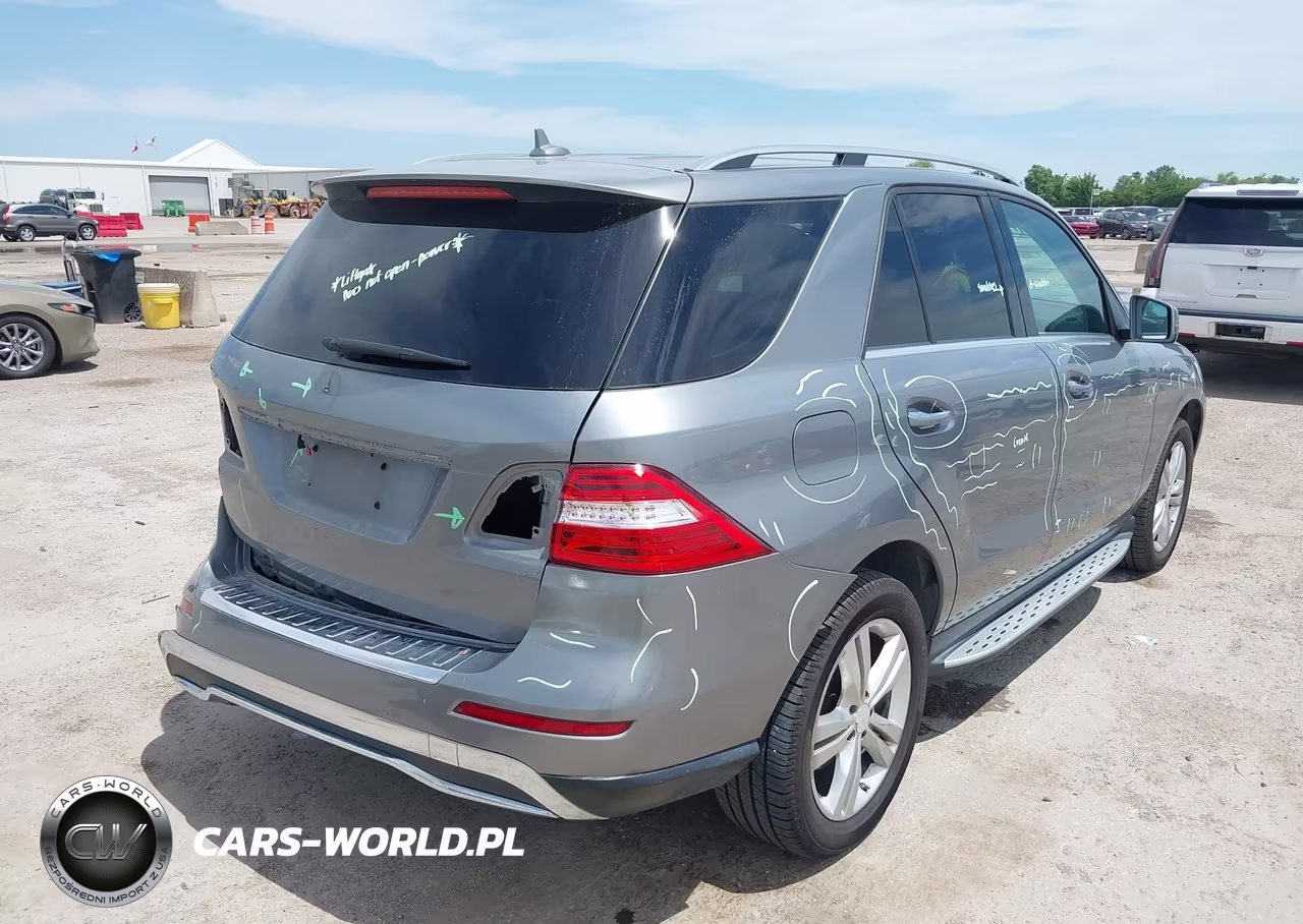 2013 Mercedes-Benz Ml 350 VIN:4JGDA5JB7DA166619 - 4