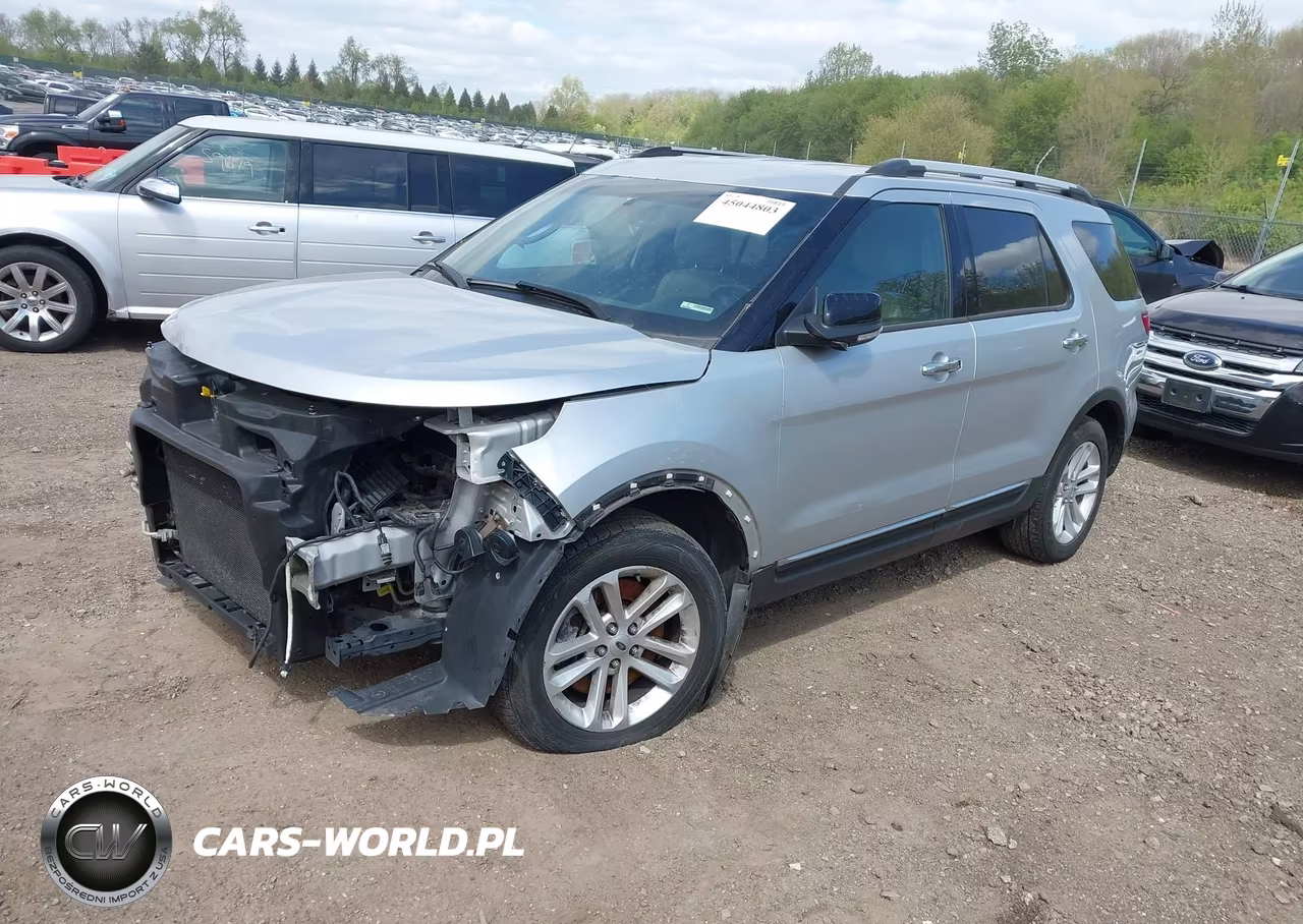 2015 Ford Explorer Xlt VIN:1FM5K7D83FGA13880 - 2