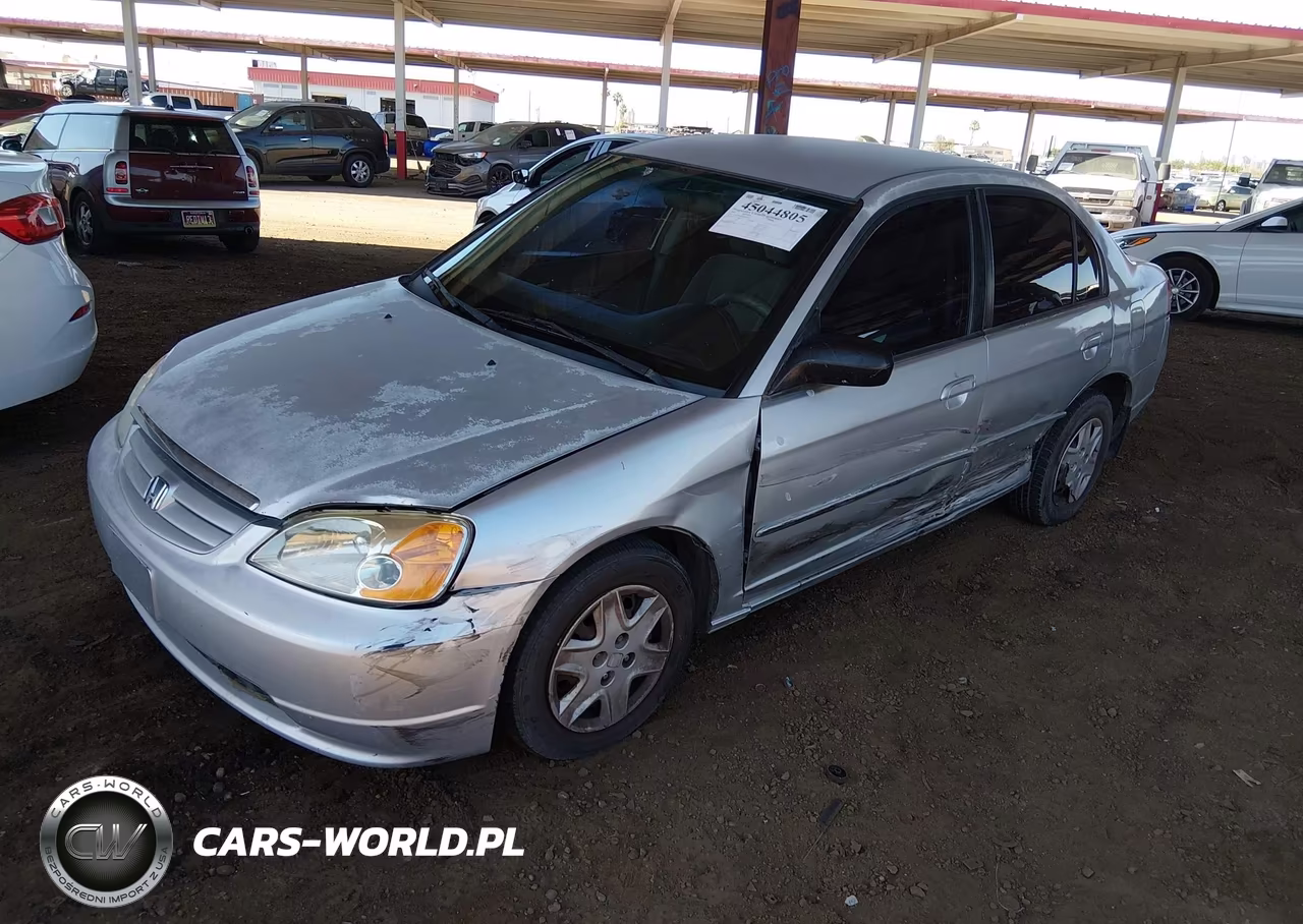 2003 Honda Civic Lx VIN:2HGES16583H627376 - 2